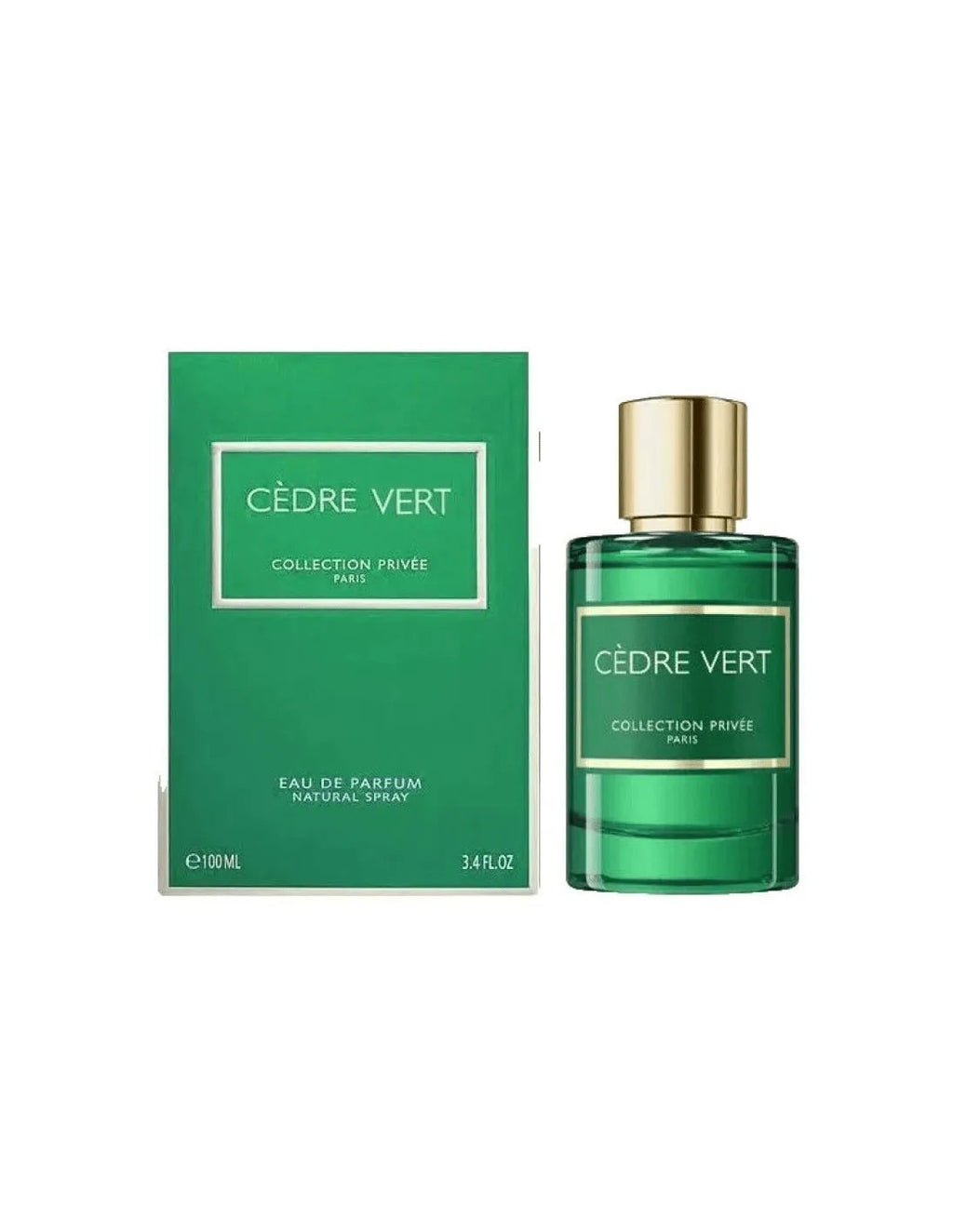 Cèdre Vert Eau de Parfum 100ml pour Homme de Luxe